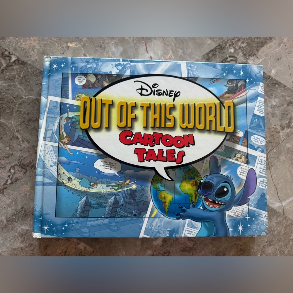 Disney Out of This World Cartoon Tales, hard cover copyright 2005-see photo